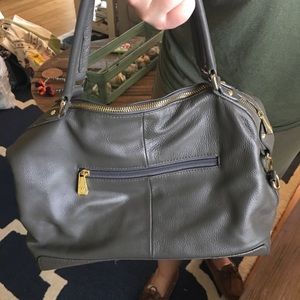 Grey purse